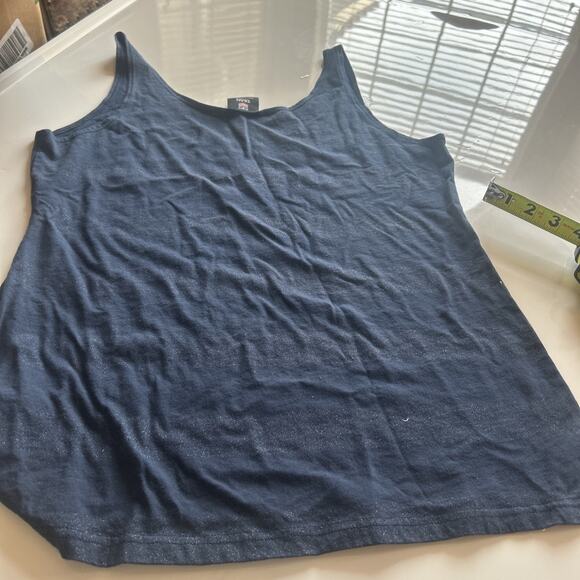Seattle Seahawks Navy Silver Tank Top Sleepwear NFL Team Apparel Womens Large - Picture 6 of 7